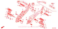OPSTAP/PEDAAL voor Honda CB 1100 EX ABS, E Package 2016