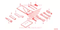 GEREEDSCHAP/ACCUVAK voor Honda CB 1100 EX ABS PROMINENCE RED 2017