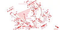 UITLAATDEMPER(2) voor Honda CB 1100 EX ABS PROMINENCE RED 2017