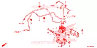 VOORREM HOOFDCILINDER/ABS MODULATOR voor Honda CB 1100 EX ABS PROMINENCE RED 2017