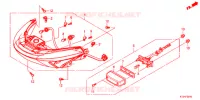 ACHTERSPATBORD  voor Honda LEAD 125 2018