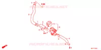 LUCHT INJECTIE BEDIENING KLEP voor Honda CBR 1000 RR ABS RED 2018