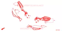 SPIEGEL voor Honda CBR 1000 RR ABS RED 2018