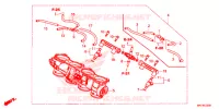 GAS HUIS voor Honda CBR 1000 VICTORY RED 2017