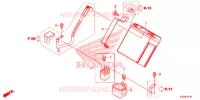 GEREEDSCHAP/ACCUVAK voor Honda CBR 300 R 2017