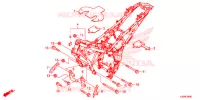 FRAME CHASSIS voor Honda CBR 300 R 2017
