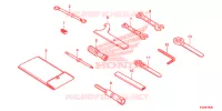 GEREEDSCHAP/ACCUVAK voor Honda CBR 300 R 2017