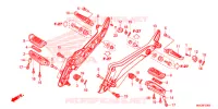 OPSTAP/PEDAAL voor Honda CB 1100 RS ABS 2017
