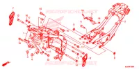 FRAME CHASSIS voor Honda CB 500 F 2017