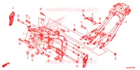 FRAME CHASSIS voor Honda CB 500 F ABS 2017
