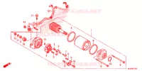 STARTMOTOR voor Honda CB 500 F ABS 2017