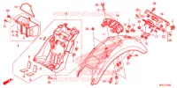ACHTER STROOMLIJNKAP voor Honda CB 1100 EX ABS 2017