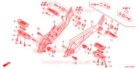 OPSTAP/PEDAAL voor Honda CB 1100 EX ABS 2017