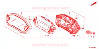 COMBINATIEMETER voor Honda CB 400 X 2018