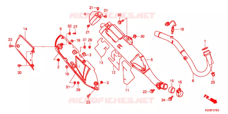 UITLAATDEMPER(2) Honda MOTO 250 CRF 2018  CRF250RLDJ