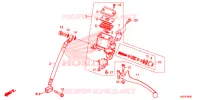 ACHTER REM HOOFD CILINDER voor Honda SH 300 I ABS 2018