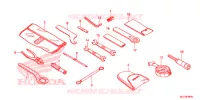 GEREEDSCHAP/ACCUVAK voor Honda CBR 600 RR RED 2017