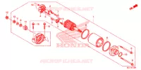 STARTEN MOTOR voor Honda CBR 600 RR RED 2017