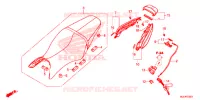 ZITTING/ACHTER KAP voor Honda CB 650 F 2019