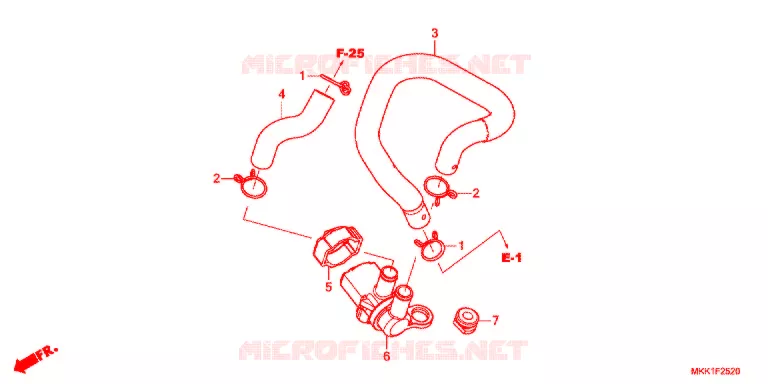 LUCHTINJECTIE SOLENOIDEKLEP Honda MOTO 1000 AFRICA-TWIN 2018  CRF1000AJ