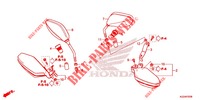 SPIEGEL   HANDKAP voor Honda CRF 250 L 2018