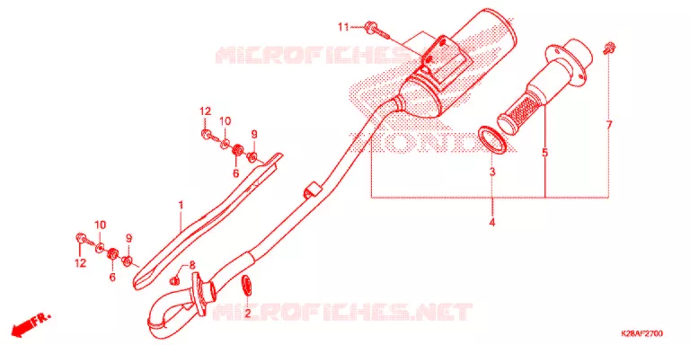 UITLAATDEMPER(2) Honda MOTO 125 CRF 2018  CRF125FBJ