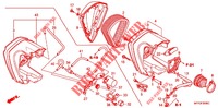 VOOR AFDEKKING/LUCHTFILTER voor Honda VT 1300 FURY ABS 2011