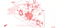 GAS HUIS voor Honda PIONEER 500 M2 2018