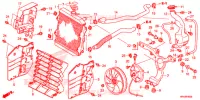 RADIATOR voor Honda FOURTRAX 500 FOREMAN 4X4 Electric Shift, Power Steering Camo 2019