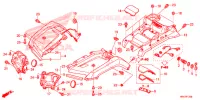 VOORSPATBORD voor Honda FOURTRAX 500 FOREMAN BASE 2018