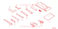 GEREEDSCHAP/ACCUVAK voor Honda CB 400 SUPER BOL D\'OR ABS E Packagge RED 2018