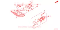 ACHTERLICHT/KENTEKEN LICHT voor Honda CB 400 SUPER BOL D\'OR ABS E Packagge 2018