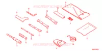 GEREEDSCHAP/ACCUVAK voor Honda CB 400 SUPER BOL D\'OR ABS RED 2018