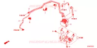 VOORREM HOOFDCILINDER/ABS MODULATOR voor Honda CB 400 SUPER BOL D\'OR ABS RED 2018