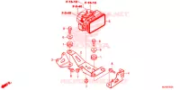 VOORREM HOOFDCILINDER/ABS MODULATOR voor Honda GOLD WING 1800 F6C VALKYRIE BLUE 2014