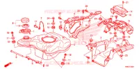 BRANDSTOF TANK  voor Honda FOURTRAX 500 FOREMAN RUBICON 4X4 AT DCT EPS 2019