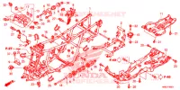 FRAME CHASSIS   voor Honda FOURTRAX 500 FOREMAN RUBICON 4X4 AT DCT EPS 2019