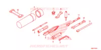 GEREEDSCHAP  voor Honda FOURTRAX 500 FOREMAN RUBICON 4X4 AT DCT EPS 2019