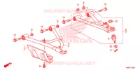 VOOR ARM  voor Honda FOURTRAX 500 FOREMAN RUBICON 4X4 AT DCT EPS 2019