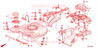 BRANDSTOF TANK  voor Honda FOURTRAX 500 FOREMAN RUBICON 4X4 AT DCT RED 2019
