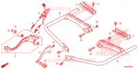 PEDAAL/OPSTAP  voor Honda FOURTRAX 500 FOREMAN RUBICON 4X4 AT DCT ED 2019