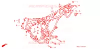 FRAME CHASSIS   voor Honda NS 50 F TYPE II 1989