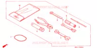 GEREEDSCHAP   voor Honda NS 50 F TYPE II 1989
