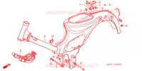 FRAME CHASSIS voor Honda LITTLE CUB 50 2001