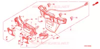 ACHTERSPATBORD  voor Honda FUSION 250 X Color order plan 2003