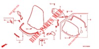 ALUMINIUMKLEURIG INSTRUMENTEN PANEEL voor Honda FUSION 250 X Color order plan 2003