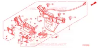 ACHTERSPATBORD  voor Honda FUSION 250 X Color order plan 2003