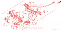ACHTERSPATBORD  voor Honda FUSION 250 X Color order plan 2003