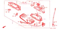 COMBINATIEMETER voor Honda FUSION 250 X Color order plan 2003