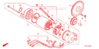 STARTEN MOTOR voor Honda FUSION 250 X Color order plan 2003